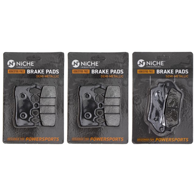 Niche Complete Semi-Metallic Brake Pad Set for BMW S1000XR Motorcycle MK1002704