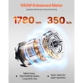 thumbnail image 4 of VEVOR Electric Meat Cutter Machine 550W Commercial Meat Slicer for Kitchen Restaurant, 4 of 9