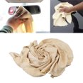 thumbnail image 2 of Natural Chamois Leather Car Cleaning Cloth Wash Suede Absorbent Quick Dry Towel, 2 of 9