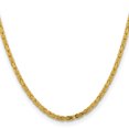 thumbnail image 3 of 14k Yellow Gold 20 Inch 3.25mm Byzantine Link Chain Necklace Pendant Charm, 3 of 9