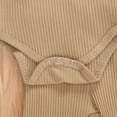 thumbnail image 4 of Combinaisons de Bébé en Tricot, Boutons Col Rond à Manches Longues Haut + Pantalon Long Élastique, 4 of 6
