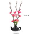 thumbnail image 2 of 2Pcs Sushi Plate Flower Ornament Sashimi Plate Flower Decor Hotel Sushi Plate Decoration, 2 of 7
