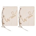 thumbnail image 2 of Decorative 2pcs Elegant Practical Wedding Booklets, Vow Booklets, For Weddings Special Occasion Type 1,Type 2,Type 3,Type 4, 2 of 8