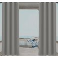 thumbnail image 4 of Abbracc Rideaux Intérieur/extérieur pour Patio - Isolés Thermiquement, Rideaux Bloquant le Soleil pour Gris 52x84 Po, 4 of 9