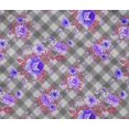 thumbnail image 4 of oneOone Cotton Flex Fabric Leaves & Floral Check Print Sewing Fabric BTY 40 Inches Wide, 4 of 4