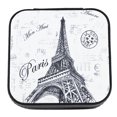 thumbnail image 1 of Gift Jewelry Box Travel Portable Storage Case For Earring Necklace Bracelet Ring(Paris Tower), 1 of 9