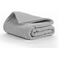 thumbnail image 1 of Queen Couverture 100 % Coton 4 Couches [Gris Écossais], 1 of 15