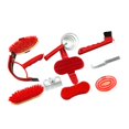 thumbnail image 4 of S SERENABLE 10 Pieces Horse Grooming Kit Bathing Tack Room Supplies Set for Horse Riders, 4 of 9