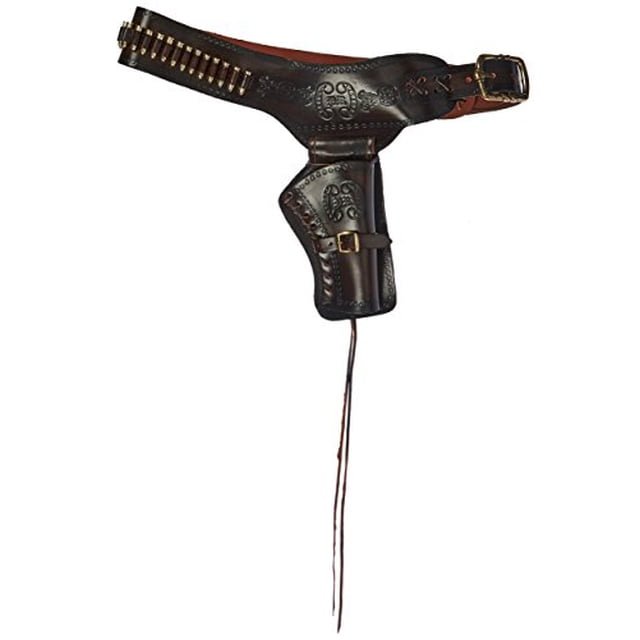 Denix Étui en Cuir Old West avec Balles Répliques