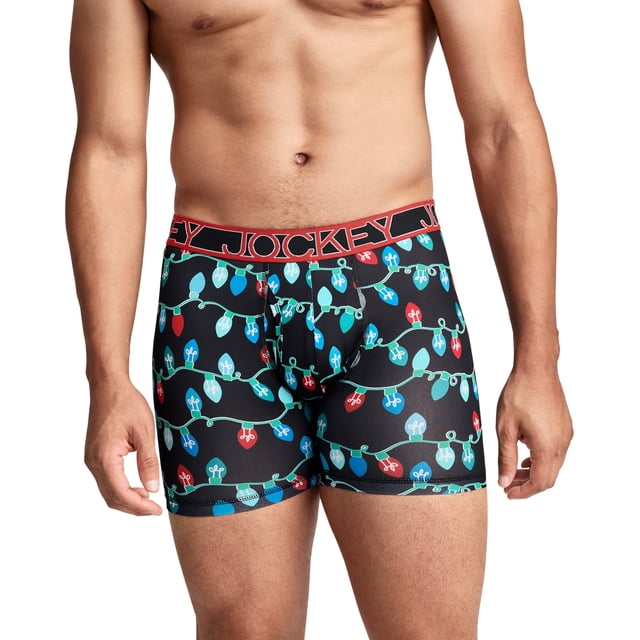 Jockey Caleçon Boxeur Actif en Microfibre pour Hommes 5 Po