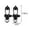 D, variant on Clearance! 10 Tooth Stainless Steel Ice Claw Outdoor Shoe Cover TPE Soft Rubber Snow Climbing Ice Climbing Grip Wear Strap Strap