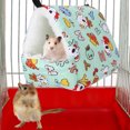 thumbnail image 1 of Hamster Hammock, Hamster Hanging House, Winter Easy To Install Squirrel For Small Pets M, 1 of 8