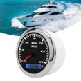 thumbnail image 1 of Rpm Gauge, Tachometer Gauge Accurate Red Backlight ABS  For Automotive For Maintenance Engineer, 1 of 8