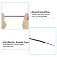 thumbnail image 3 of Unique Bargains 1.5mm x 109 Yard Nylon Satin Cord 1.5mm Beading String Braided Rope, Black, 3 of 6