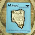 thumbnail image 1 of USA Nevada State Map Wooden Magnet Souvenir Fridge Magnet Gift, 1 of 5