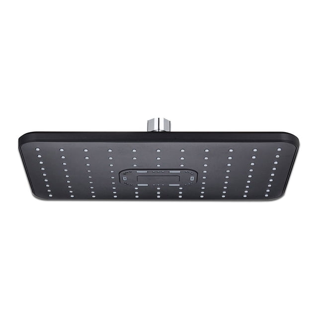kurtrusly Shower Head Adjustable High Pressure Rainfall Showerhead with Handheld Bathroom Bathing Water Sprinkler, Type 1, Black