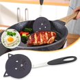 thumbnail image 1 of Oleegame 1PC Nylon Spatulas For Nonstick Cookware Heat Resist Cat Shape Spatulas For Kitchen Black, 1 of 7