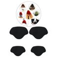 thumbnail image 3 of Semelles de Talon Protecteur de Talon Réparation Talon pour Hommes & Femmes Talons Hauts Noir, 3 of 8