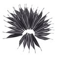 thumbnail image 1 of jinwen 50pcs/pack 1.8 inch Compound Fletch Fletching Fletcher DIY End Black, 1 of 9