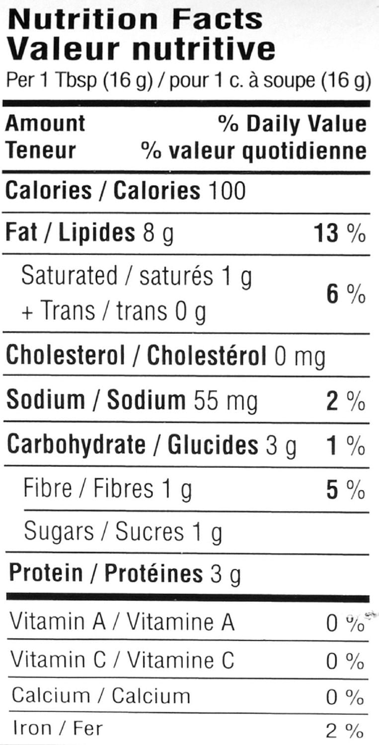 Adams beurre d'arachide crémeux 100 % naturel 500g