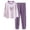 Purple, variant on Gubotare Pajamas for Girls Fall Winter Holiday 2-Piece Pajamas Sleepwear PJs Cotton for Baby, Toddler, Kids (Purple,11-12 Years)