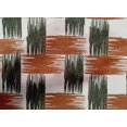 thumbnail image 4 of oneOone Tissu Popeline de Coton Imprimé Ikat Coup de Pinceau BTY 56 Pouces de Large, 4 of 4