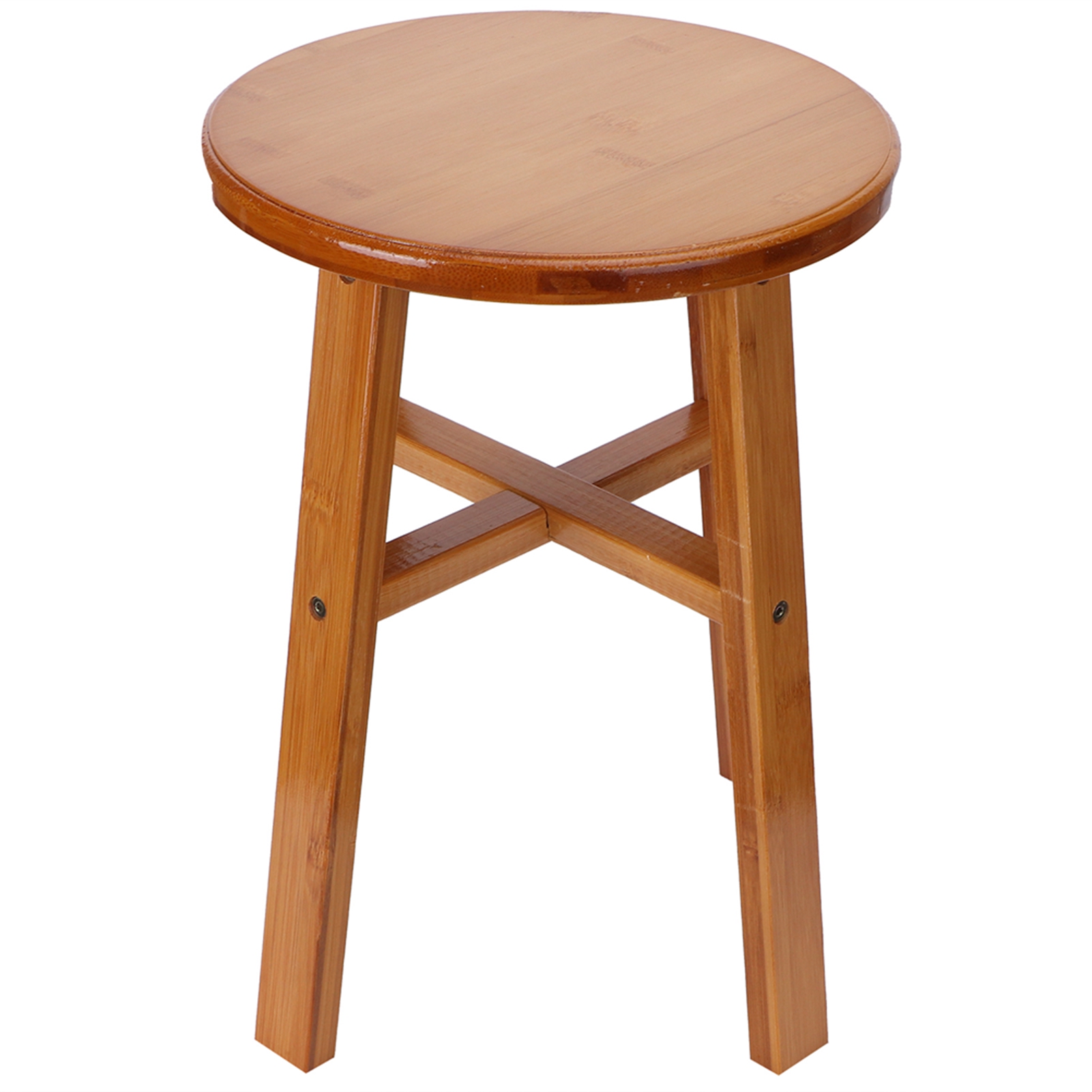 Child , Child Stool, Child Bench, Durable Multipurpose Bamboo Stool, For Kids Safe Home Living Room  M Round
