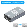 thumbnail image 1 of 8K C - DISPLAYPORT FEM-FEM COUPLER 8K @60HZ DP1.4, 1 of 3