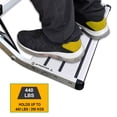 thumbnail image 3 of GEARFLAG Manual RV Step Single, Aluminum, 440 lbs Capacity, Anti-Slip, Folding Entry Step for Camper, Trailer, Motorhome, 3 of 6