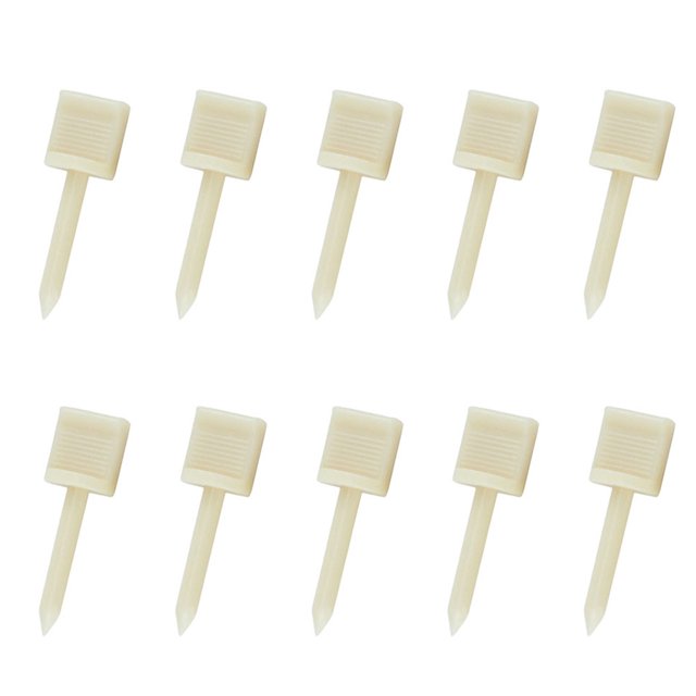 Shisuyan 10 Pcs Target Nail Nylon Archery Fixed Target Pin Outdoor Shooting Accessories