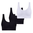 thumbnail image 1 of Bras Plus Size Women Convertible Bra Feature V-Neck Padded Bra Style W-1773 White XL, 1 of 6