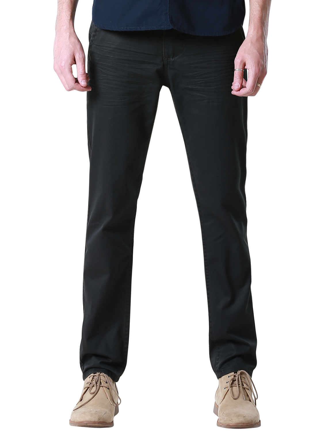 Matchstick Men's Casual Comfy Elastic Pants