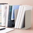 thumbnail image 4 of HOZADOIE Plastics Bookshelf Furniture Bookstand Large Book Support Student Desktop Storage Baffle Desk Top Bookshelf, 4 of 6