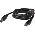 thumbnail image 2 of HQRP Câble USB 3.0 Type a-Mâle vers b-Mâle (M/M) 6 Pieds pour Réplicateur de Port FUJITSU USB3.0, Scanner, 2 of 3