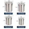 thumbnail image 3 of Réservoirs en Acier Inoxydable 520/1000/1600/2500ml Récipient de Stockage Alimentaire de Cuisine Scellé, 3 of 10