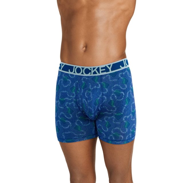 Jockey Caleçon Boxeur Actif en Microfibre 5 Po