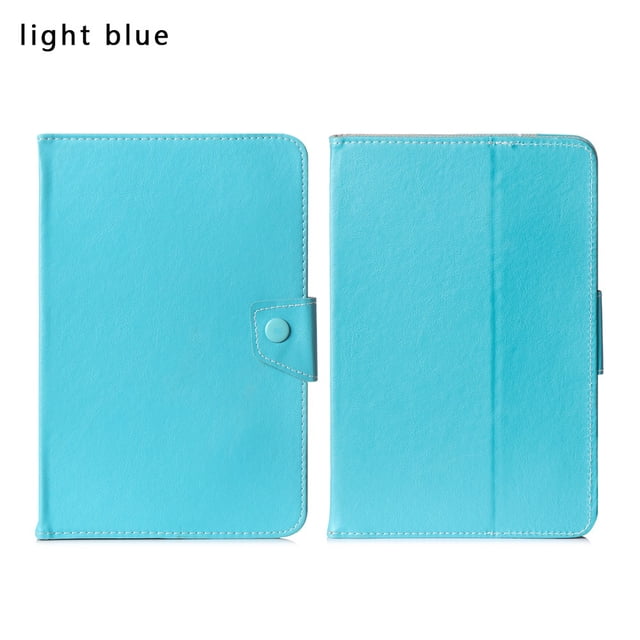 7 8 9 10.1 inch Universal Tablet Case Flip Stand Cover For iPad Samsung Huawei Lenovo Android Hard PC Tablet Protective Shell Light Blue Universal 10 inch