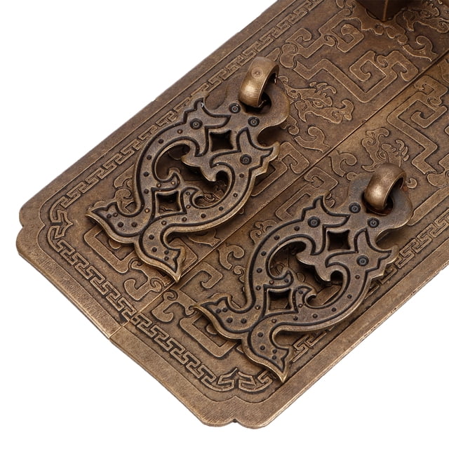 Antique Pull Handle, Beautiful And Generous Pull Handle, Chinese Pull Handle, Chinese Door Handle, for Kitchens Furniture Doors Desk Drawers Simple Installation