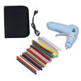 thumbnail image 2 of 10W Cordless Hot Glue Gun, Fast Preheating Hot Glue Gun Kit with 30pcs Glue Sticks, Rechargeable Dripless Mini Glue Gun And Sticks Set for DIY Projects, Arts, Crafts, Decoration, 2 of 7