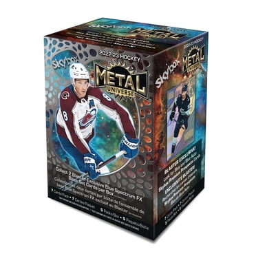 Boîte de Blaster de Hockey de l'Univers Métallique Skybox Upper Deck 2022-23