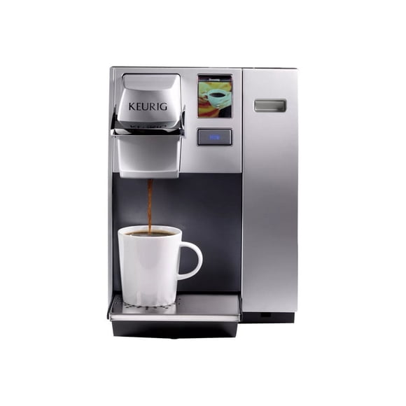 Keurig K155 Office Pro Commercial Coffee Maker, Single Serve K-Cup Pod Coffee Brewer, Silver, Extra Large 90 Oz. Water Reservoir