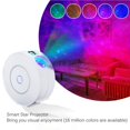thumbnail image 3 of Xinxinyy Tuya WIFI Projection Light WIFI Star Projector Smart Light LED Cloud Projector Colorful Starry Projector Support for for Home Voice Control Indoor No.4, 3 of 6