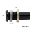 thumbnail image 4 of Alpinetech 6mm 1/4" White 12V LED Metal Indicator Pilot Custom Dash Light Lamp with Black Body PLB-6, 4 of 4