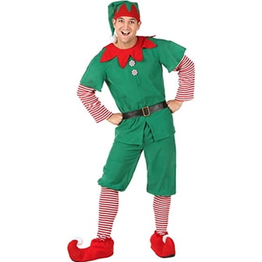 Holiday Elf Costume Christmas Elf Costume for Men Boys