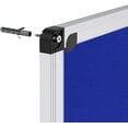 thumbnail image 4 of ;; X ;; Tableau d'Avis Tableau en Feutre Tableau de Messages de Bureau Cadre en Aluminium, 4 of 8