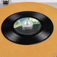 thumbnail image 2 of Lefu Aluminum Record Turntable Adapter for 7\" Vinyl Silver Black Center Adapter, 2 of 8