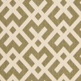 thumbnail image 3 of Safavieh Tapis de Cour Vert Intérieur Extérieur - Carré 4 Pieds, 3 of 4