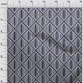 thumbnail image 2 of oneOone Viscose Chiffon Fabric Check Kasuri Fabric Prints By Yard 42 Inch Wide, 2 of 4