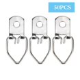 thumbnail image 1 of Picture Hangers, Picture Hanging Tool 50pcs Iron Photo Wall Hanging Hook Frame Hanger with Matching Screws for Painting Mirror Photo Frame, 1 of 7