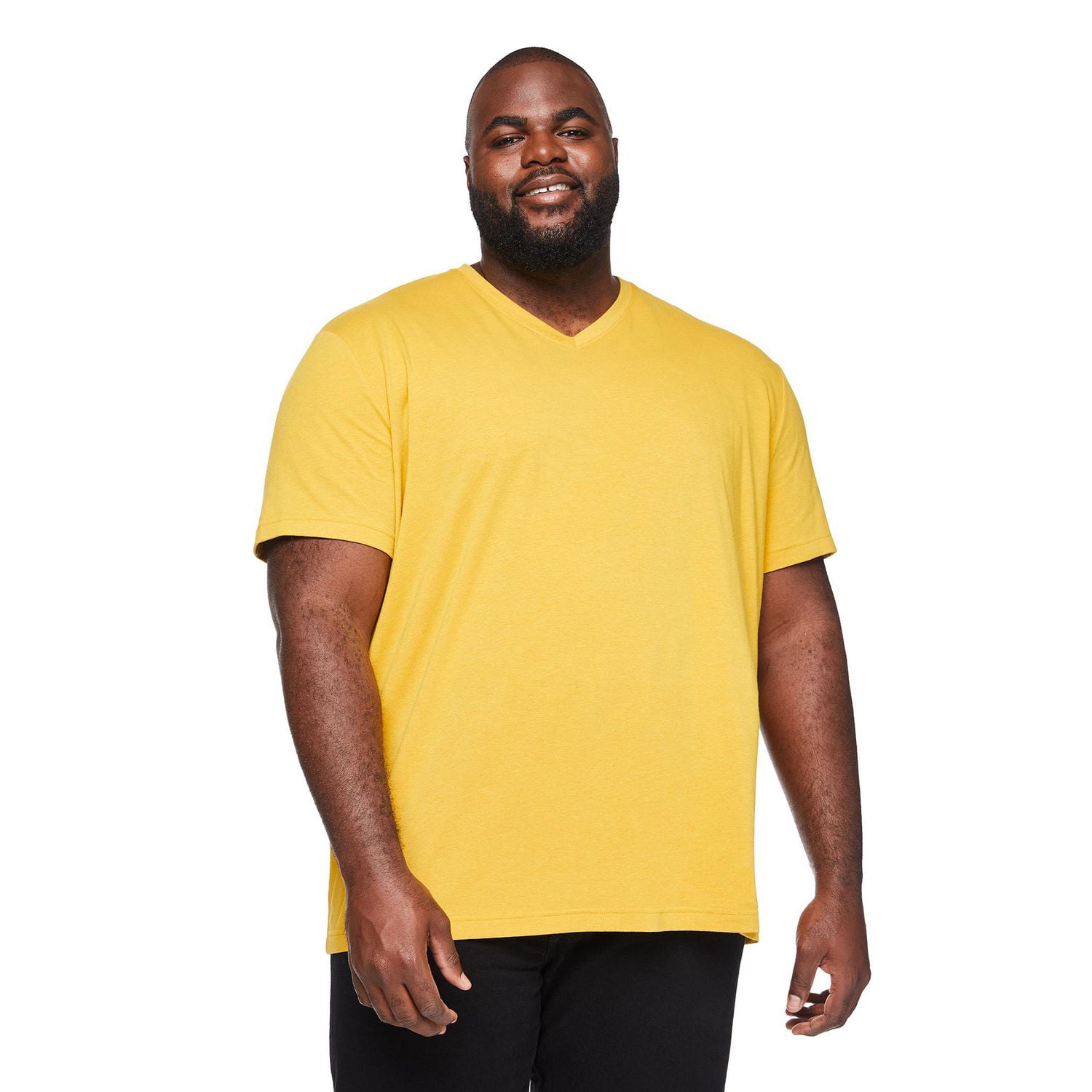 George Men's Stretch V-Neck T-Shirt